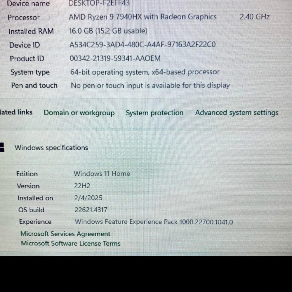 ASUS Gaming Laptop - Black